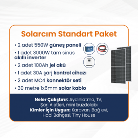 Solarcım Standart Solar Paket